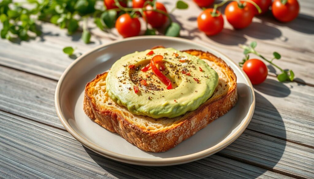 Avocado Toast on Sourdough Bread