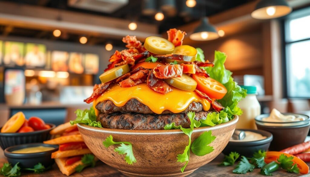 Burger Bowl Concept Five Guys Keto Menu