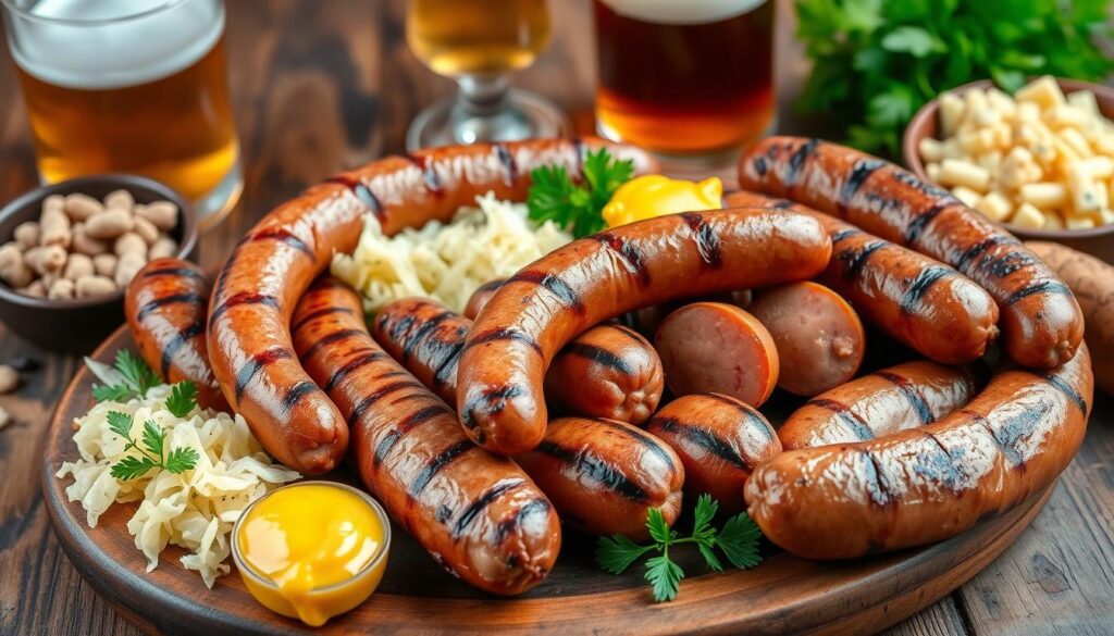 German Beef Sausage Pairing