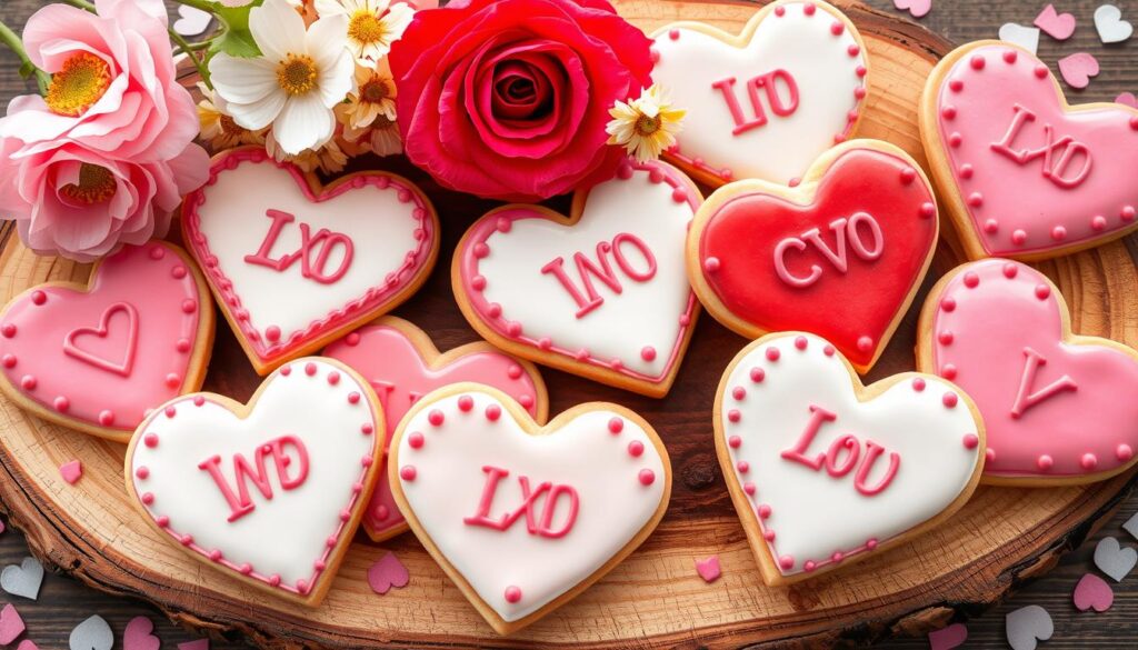 Personalized Valentine's Day Cookies