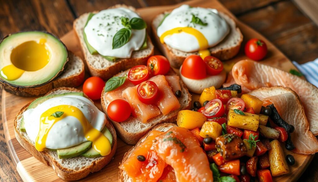 Savory Sourdough Breakfast Toppings