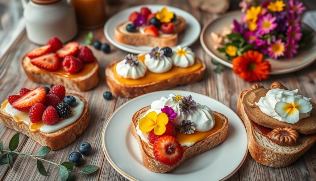 Sweet Sourdough Breakfast Toppings