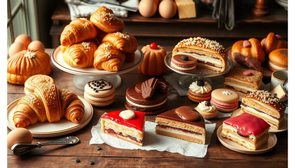 What are the five classic pastries?