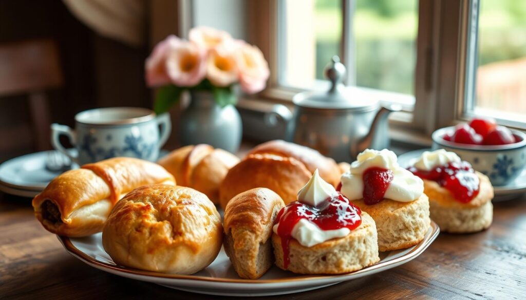 What is a breakfast pastry in England?