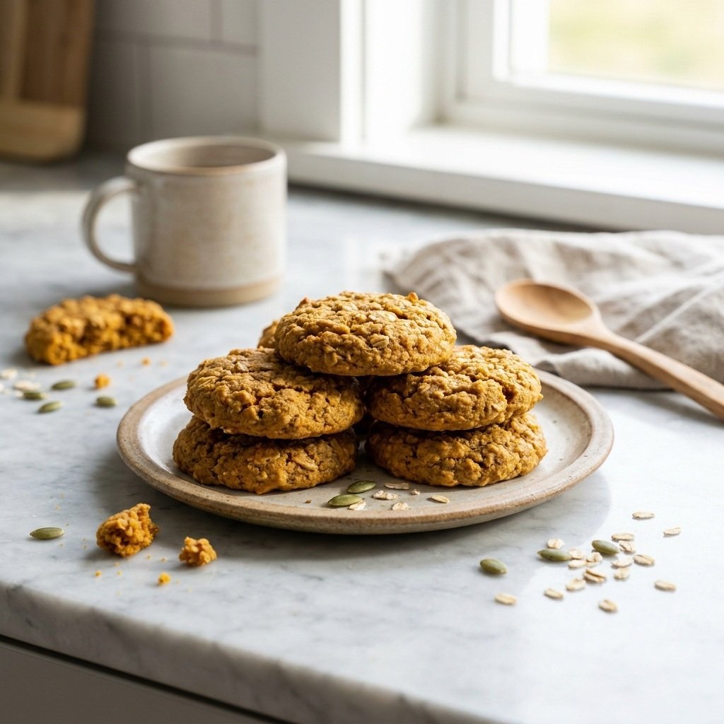 Gluten Free Pumpkin Oatmeal Cookies 8 Gluten Free Pumpkin Oatmeal Cookies