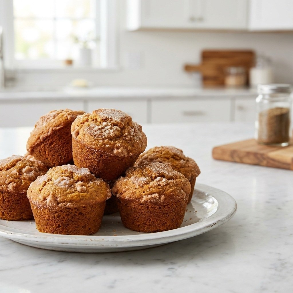 Pumpkin Cinnamon Muffins 6 Pumpkin Cinnamon Muffins