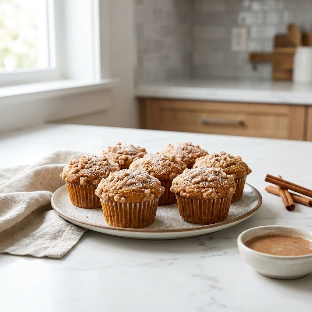 Pumpkin Cinnamon Muffins 8 Pumpkin Cinnamon Muffins