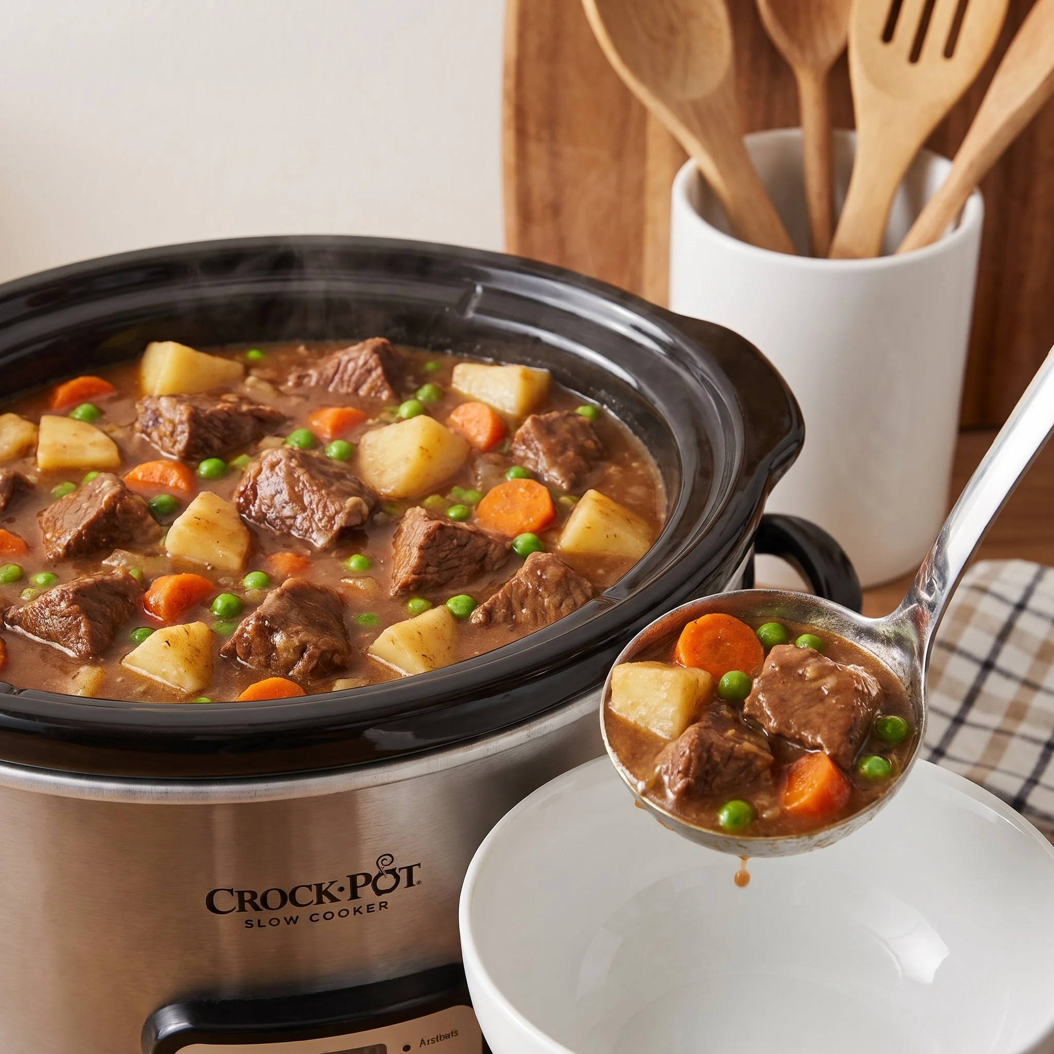 Slow Cooker Chicken Stew Recipe with Tender Chicken and Vegetables 8 Slow Cooker Chicken Stew Recipe with Tender Chicken and Vegetables